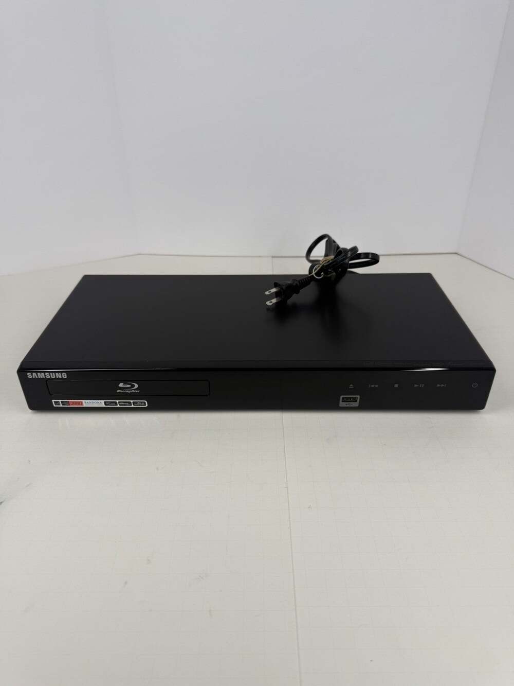 Samsung BD-P1590 Blu-Ray Disc Player 1080p HDMI BD-Live Tested Working